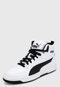 Tenis Blanco-Negro Puma Rebound Joy de Puma