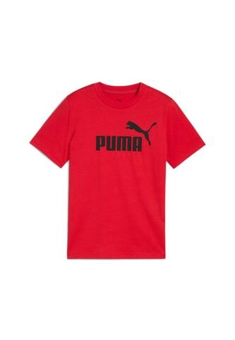 Camisa Deportiva Puma Original Ess No 1 Logo Rojo Niños Puma