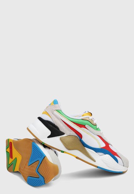 Tenis Lifestyle Blanco Multicolor Puma RS X WH