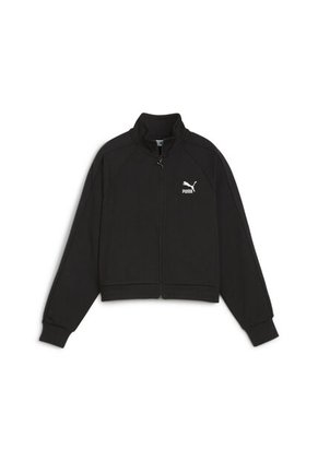 Chaqueta Deportiva Puma Original T7 TrackDk Negro Para Mujer