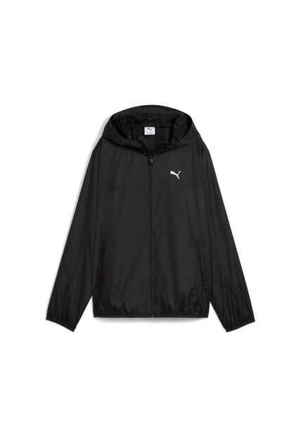Chaqueta Deportiva Puma Regular Windbreaker Negro Para Mujer