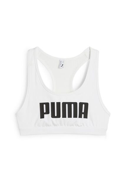 Top Deportivo Puma Original 4 Keeps Bra W Blanco Para Mujer
