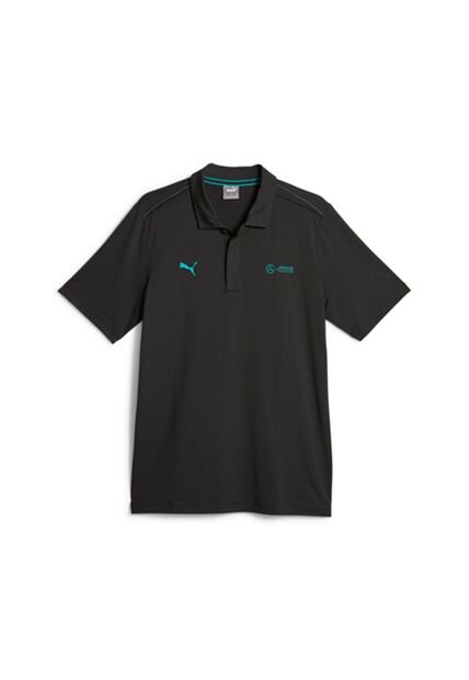 Camisa Tipo Polo Puma Mapf1 Cloudspun Original Negro Hombre