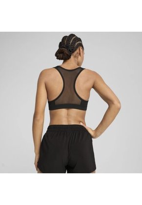 Top Deportivo Puma 4 Keeps Bra W Original Negro Mujer