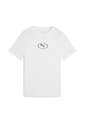 Camisas Deportivas Puma Sport Rib Collar B Blanco Para Niños de Puma