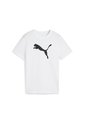 Camisa Deportiva Puma Original Ess Logo TB Blanco Para Niños de Puma