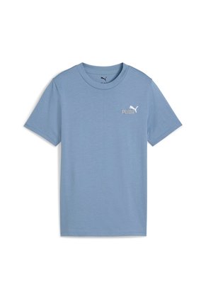 Camisa Deportiva Puma Ess 2 Color Small No.1 Logo Azul Niños