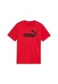 Camisa Deportiva Puma Original Ess No 1 Logo Rojo Niños de Puma