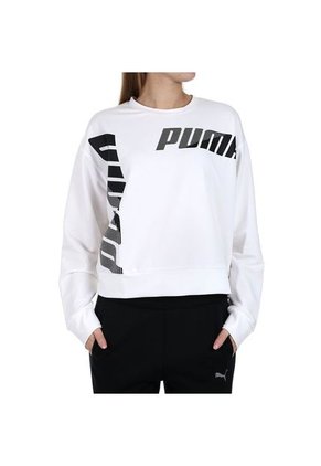 Buzo Blanco Puma Modern Sport Mujer 580078-02