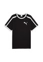 Camisa Deportiva Puma Original T7 BigCat Ringer Negro Hombre de Puma