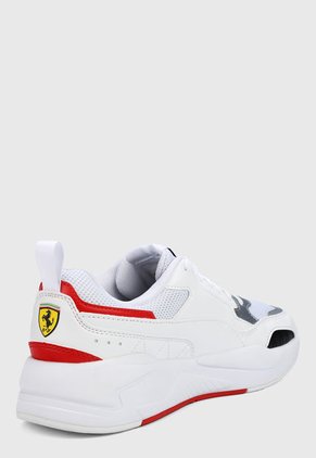 Tenis Lifestyle Blanco-Rojo-Negro Puma Ferrari Race X-Ray 2