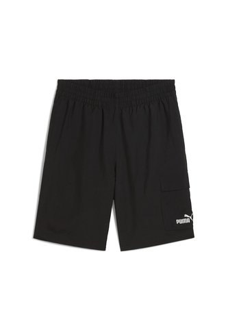Pantaloneta Deportiva Puma Original Logo 9 Negro Para Hombre Puma