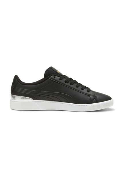 Tenis Deportivo Puma Original Vikky V3 Metallic Negro Mujer