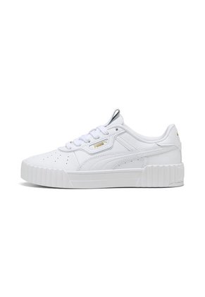 Tenis Deportivos Marca Puma Carina 30 Original Blanco Mujer