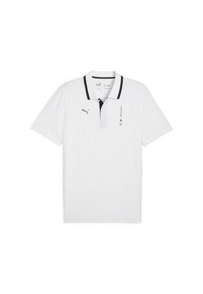 Camisa Tipo Polo Puma Originales Bmw Mms Blanco Para Hombre