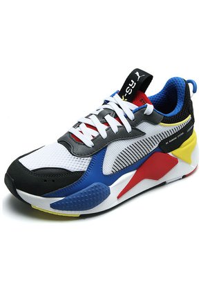 Tenis Blanco-AzuL-Gris Puma Rs -X Toys