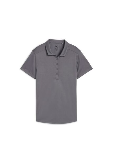 Camisas Tipo Polo Puma Original Pure 2.0 Ss Gris Para Mujer