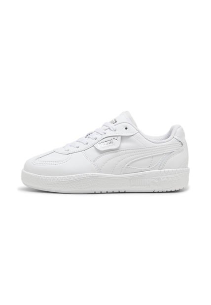 Tenis Deportivos Marca Puma Palermo Original Blanco Mujer