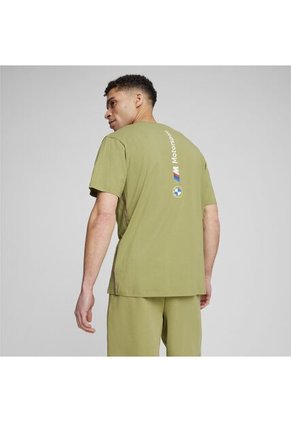 Camisa Deportiva Puma Original Bmw Mms Ess Logo Verde Hombre