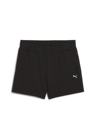 Pantaloneta Deportiva Puma Original Ess Mid-Rise Negro Mujer Puma