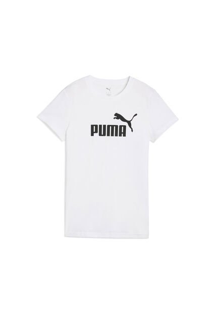 Tshirt Camisa Puma Ess No. 1 Logo Tee Original Blanco Mujer