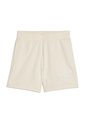 Short Deportivo Marca Puma High-Waist Original Blanco Mujer de Puma