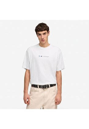 Camisa Deportiva Puma Original Bmw Mms II Blanco Para Hombre