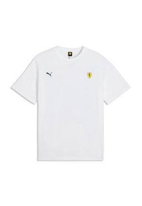 Camisa Deportiva Puma Originales Ferrari Speed Blanco Hombre
