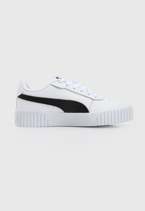 Tenis Lifestyle Blanco-Negro Puma Carina 2.0