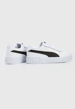 Tenis Lifestyle Blanco-Negro Puma Carina 2.0