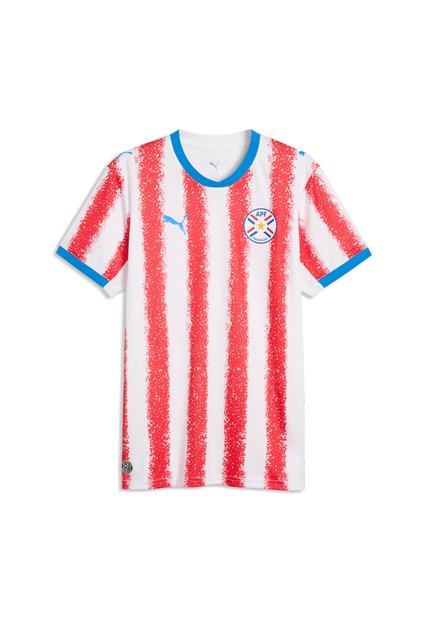 Camiseta Deportiva Puma Original Paraguay Home Blanco Hombre