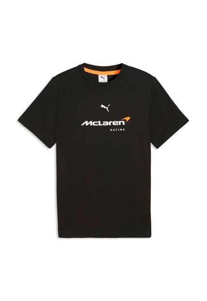 Camisa Deportiva Puma Original Mclaren Big Logo Negro Hombre