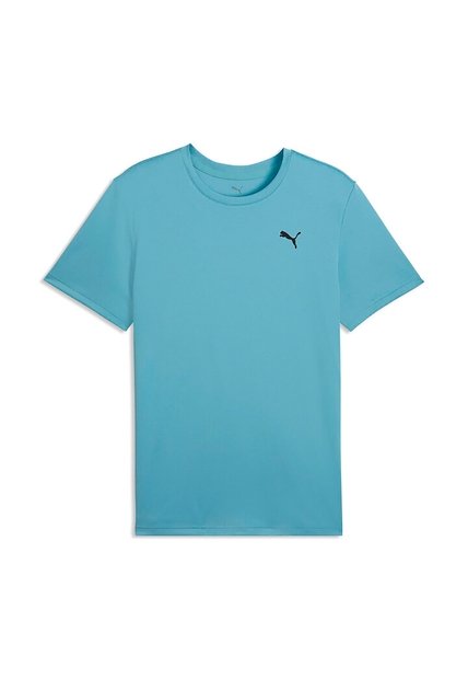 Camisa Deportiva Puma Original Tad Ess Poly Text Azul Hombre