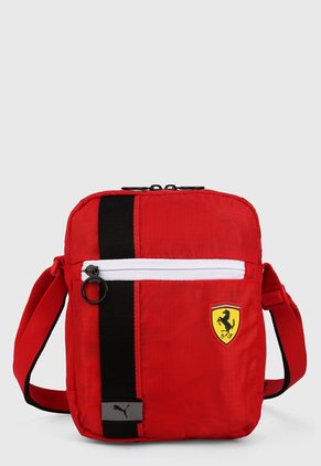 Bolso Manos Libres Negro-Blanco-Rojo Puma Scuderia Ferrari Race
