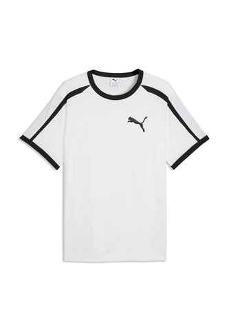 Camisa Deportiva Puma Original T7 Big Cat Blanco Para Hombre Puma