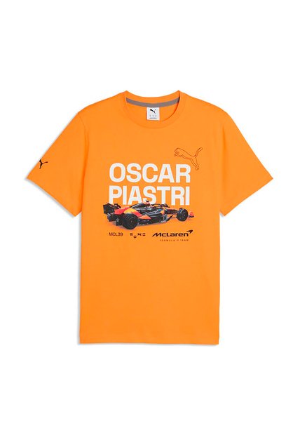 Camisa Deportiva Puma Original Mclaren Racing Naranja Hombre