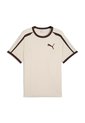 Camisa Deportiva Puma Original T7 BigCat Ringer Beige Hombre de Puma