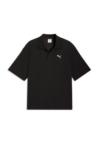 Camisa Tipo Polo Puma Original WardrobeEss Negro Para Hombre Puma
