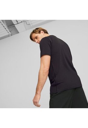 Camisa Deportiva Puma Original Men Graphic Negro Para Hombre