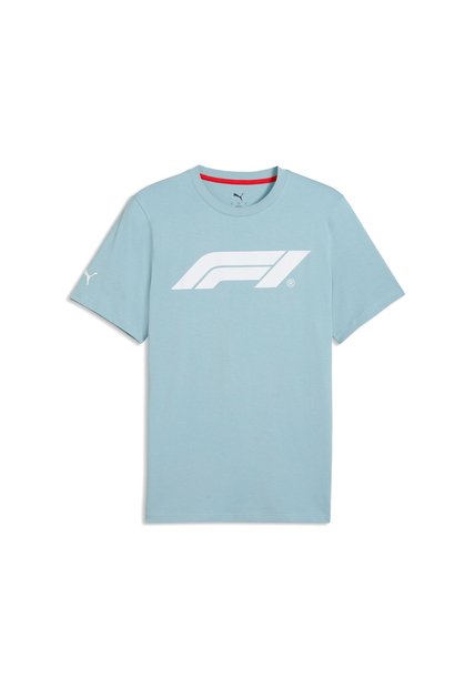 Camisa Deportiva Puma Original F1 Ess Logo Azul Para Hombres