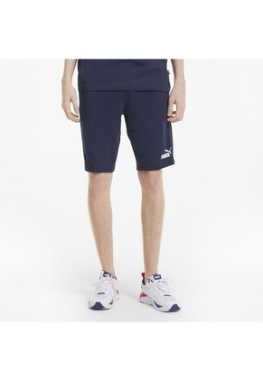 Pantaloneta Deportiva Puma Original Ess Jersey Azul Hombre