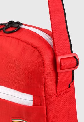 Bolso Manos Libres Negro-Blanco-Rojo Puma Scuderia Ferrari Race