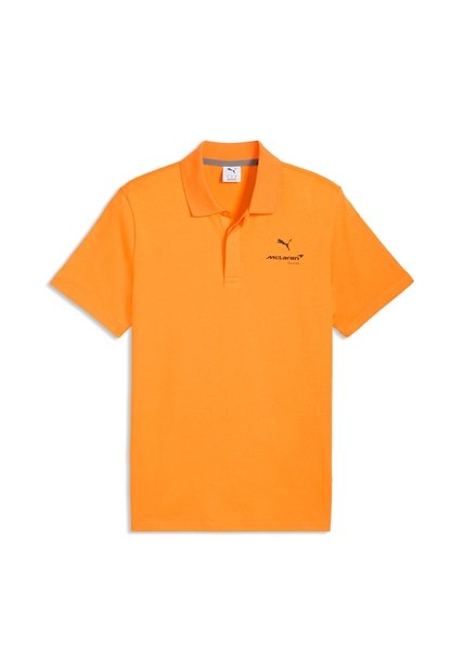 Camisa Tipo Polo Puma Original Mc-Laren Small Naranja Hombre