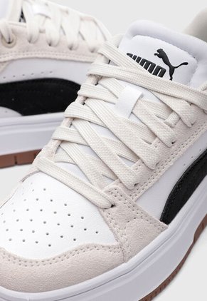 Tenis PUMA Rebound Femme Low SD Blanco