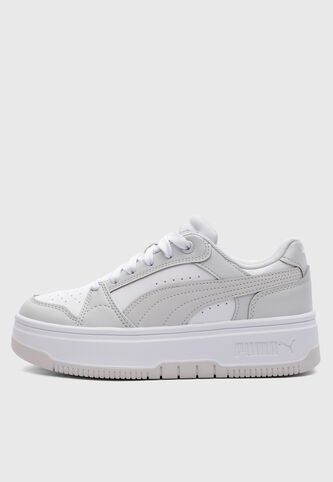 Tenis PUMA Rebound Femme Low Blanco Puma