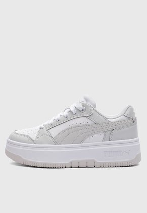 Tenis PUMA Rebound Femme Low Blanco