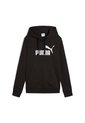 Hoodie Deportivo Puma Original Ess N1 Logo Negro Para Mujer de Puma