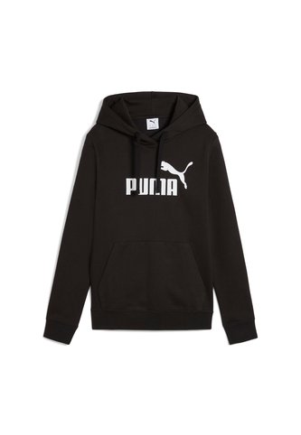 Hoodie Deportivo Puma Original Ess N1 Logo Negro Para Mujer Puma