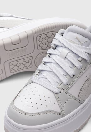 Tenis PUMA Rebound Femme Low Blanco