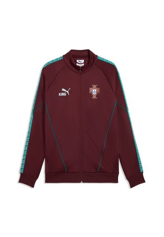 Chaqueta Deportiva Puma Fpf King Anthem Púrpura Para Hombres Puma